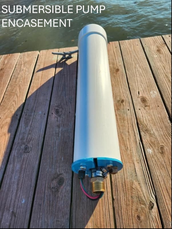 our submersible protective case for a zebra mussel filter system